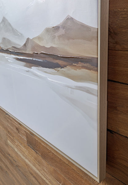 Karalen - Wall Art - White / Gray / Brown