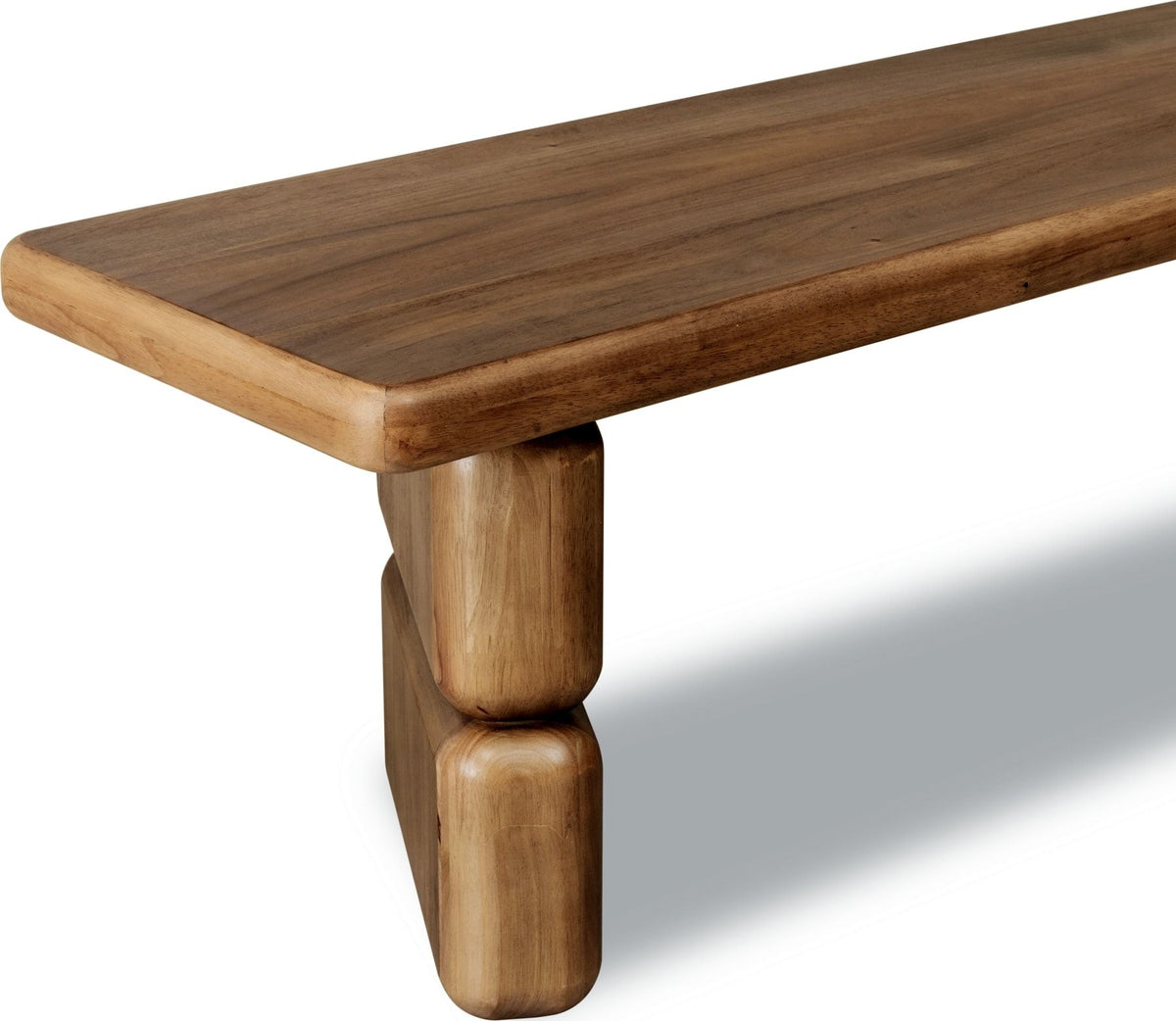 Nia - Acacia Wood Dining Bench - Lioness