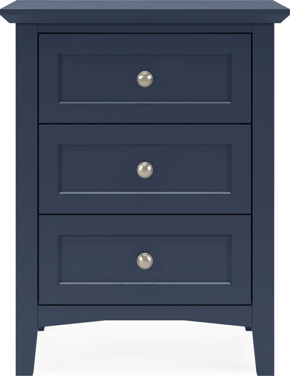 Grace - Three Drawer Nightstand