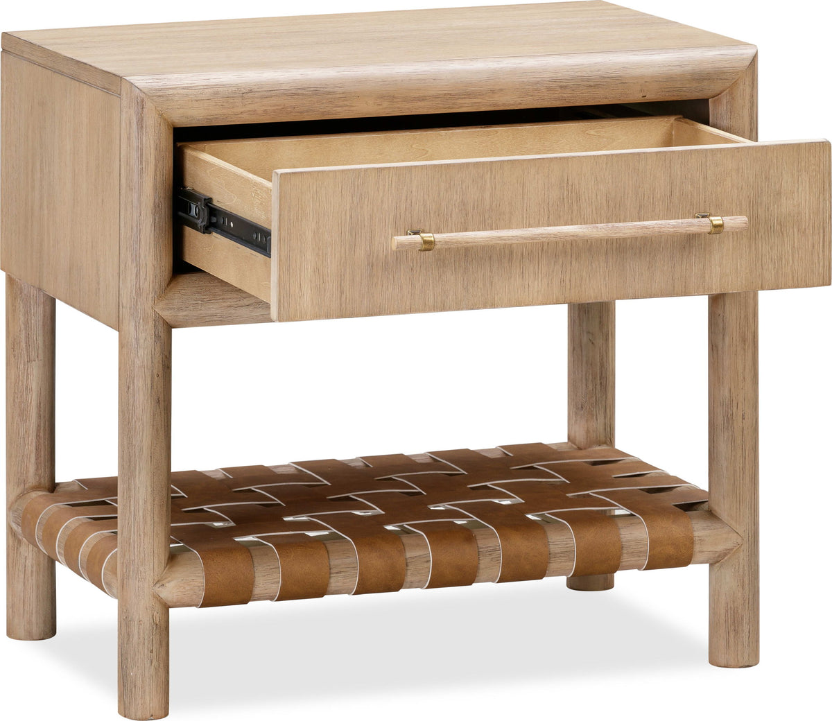 Dorsey - One Drawer USB-Charging Nightstand