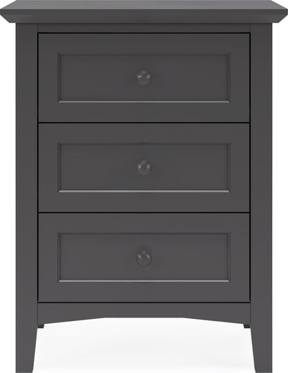 Grace - Three Drawer Nightstand