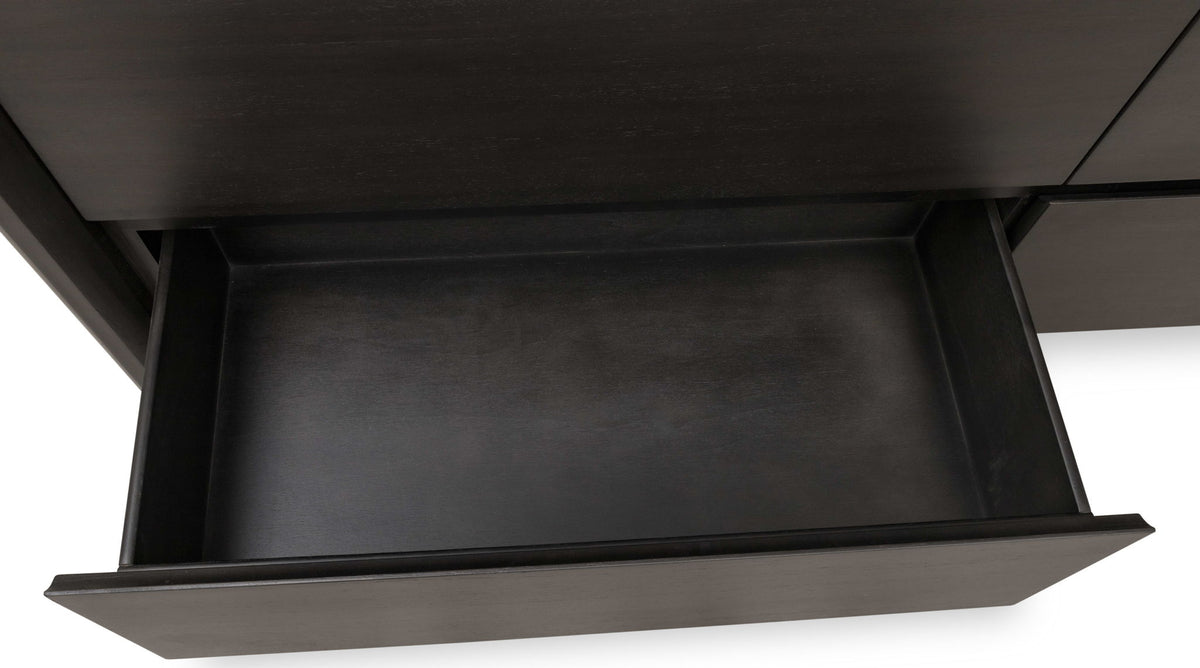 Xolani - Six Drawer Acacia Wood Dresser - Jaguar