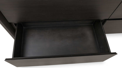 Xolani - Six Drawer Acacia Wood Dresser - Jaguar