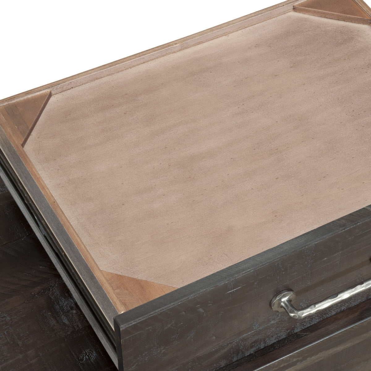 Yosemite - Solid Wood Nightstand - Cafe