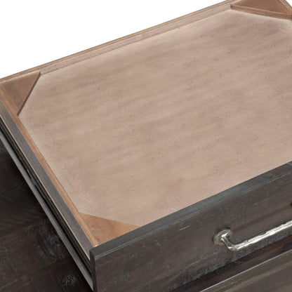 Yosemite - Solid Wood Nightstand - Cafe