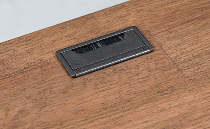 Wildenauer - Home Office Desk And Return - Brown / Black