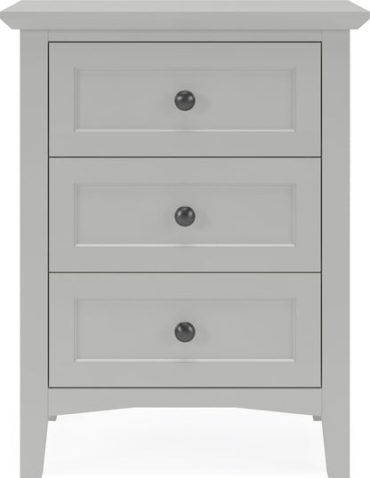 Grace - Three Drawer Nightstand