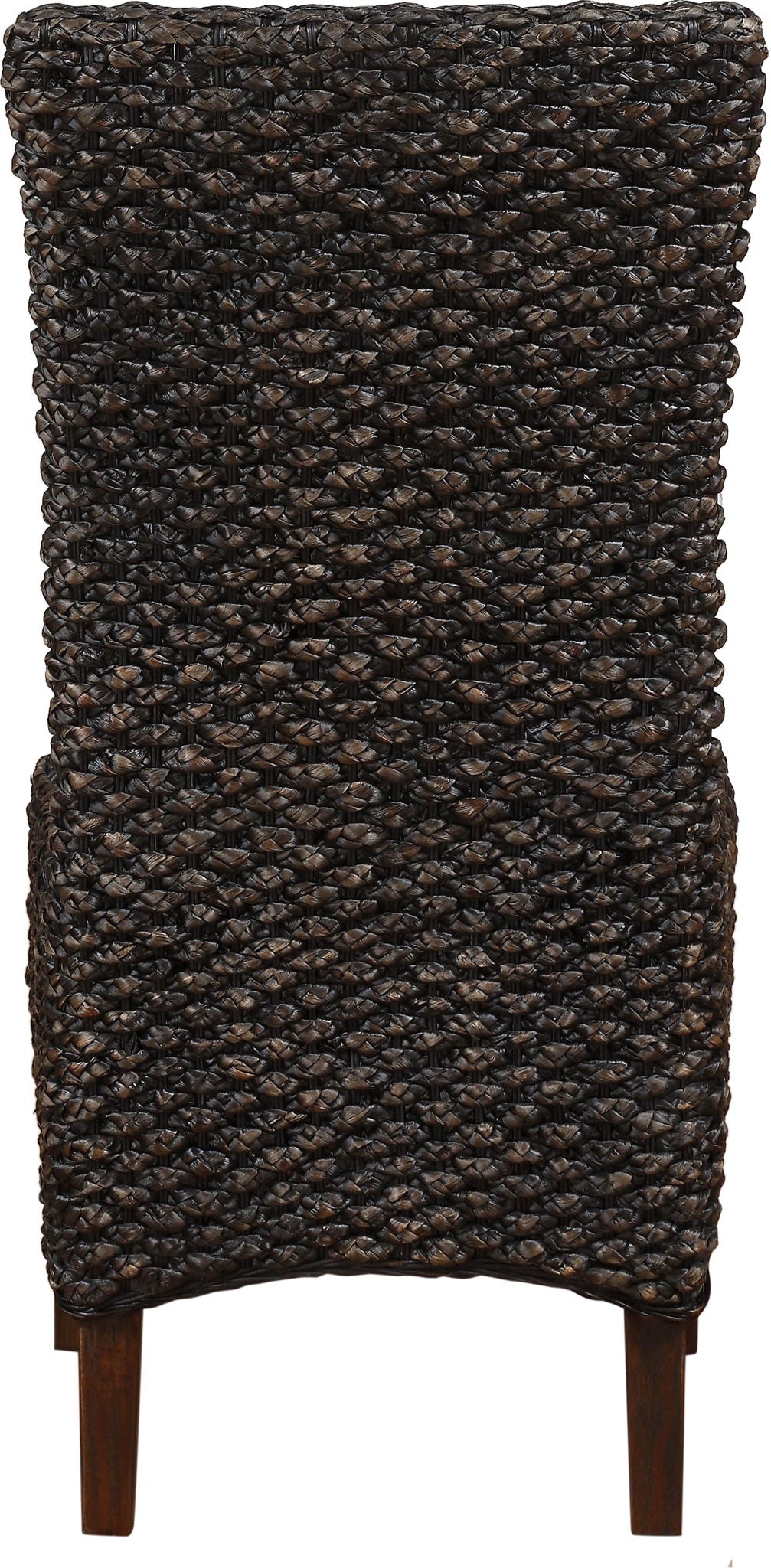 Meadow - Wicker Dining Chair (Set of 2) - Brick Brown