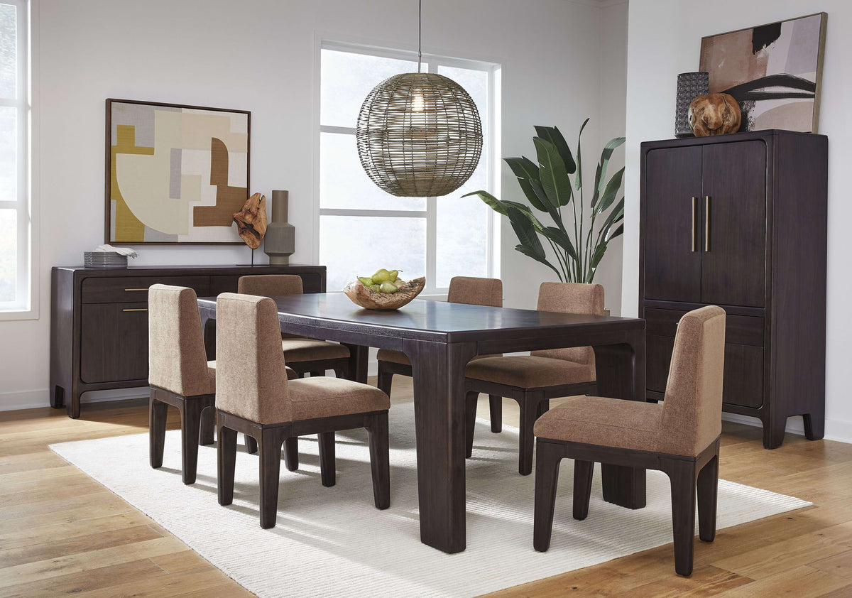 Zamba - Extendable Acacia Wood Dining Table - Jaguar
