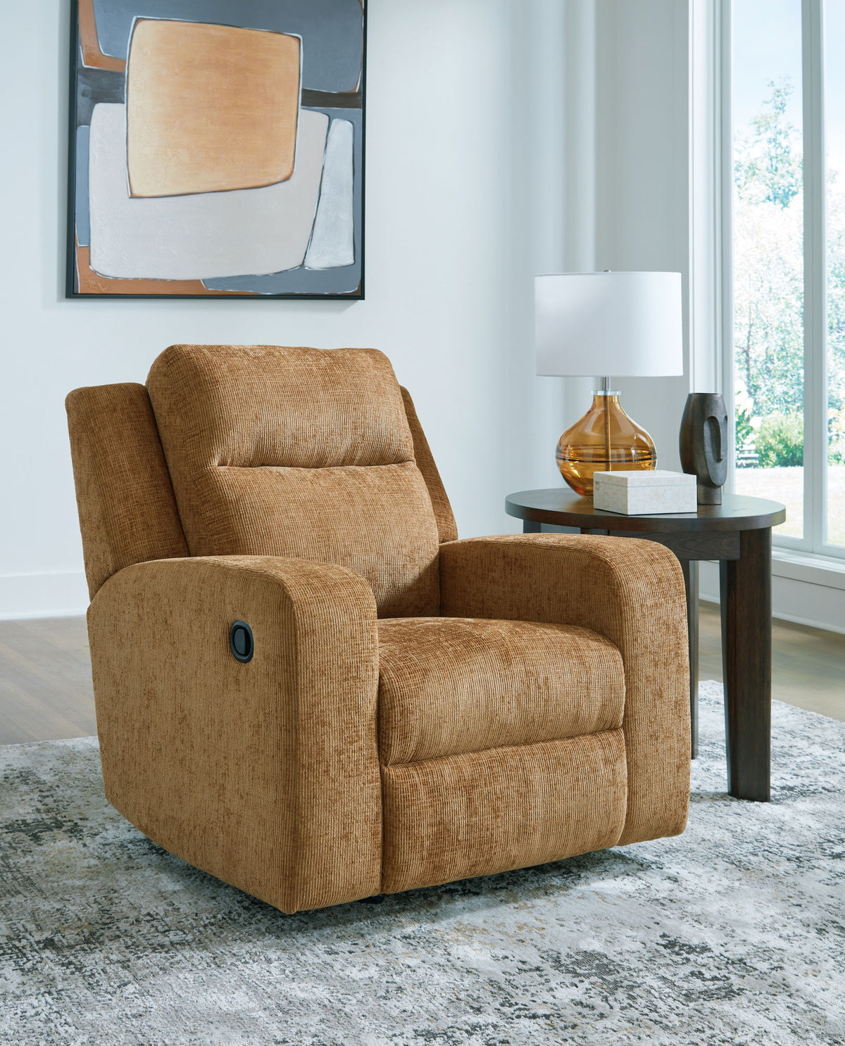 Kanlow - Rocker Recliner - Honey