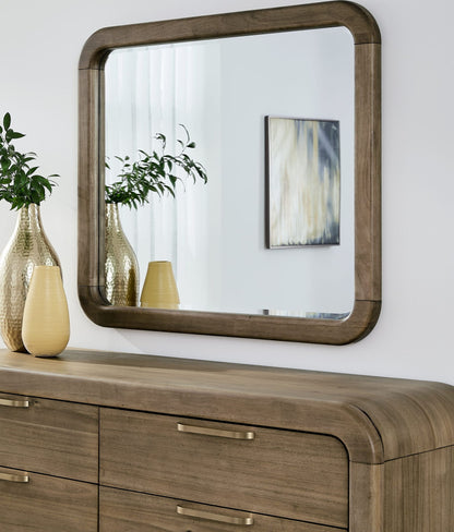 Kione - Beveled Glass Wall Or Dresser Mirror - Lioness