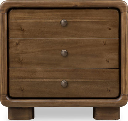 Boka - Acacia Wood Nightstand