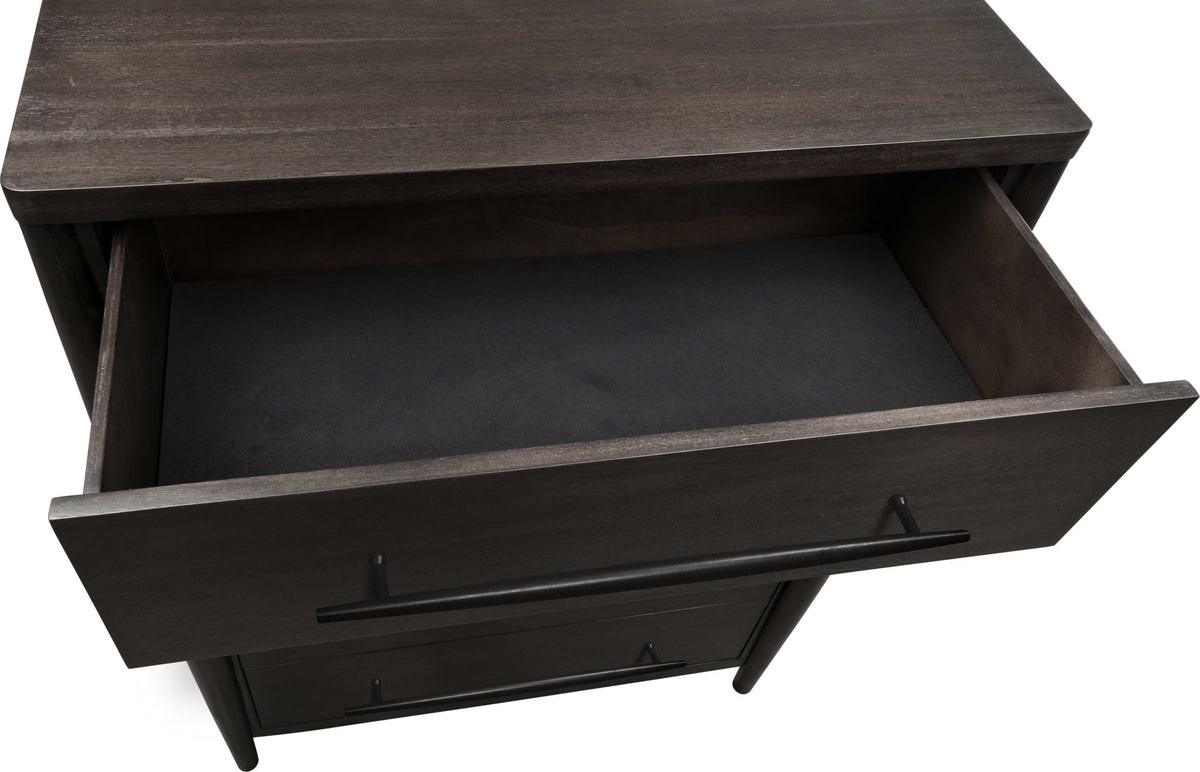 Koko - Five Drawer Acacia Wood Chest - Minx
