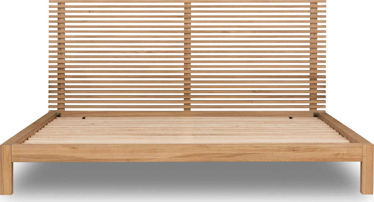 Tanner - Solid Ash Platform Bed