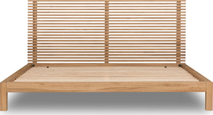 Tanner - Solid Ash Platform Bed
