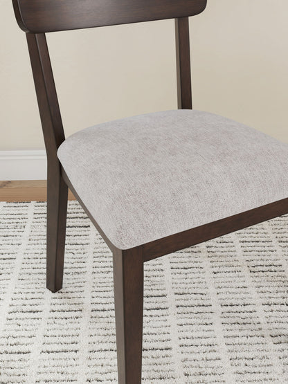 Shorbyn - Dining Upholstered Side Chair (Set of 2) - Merlot
