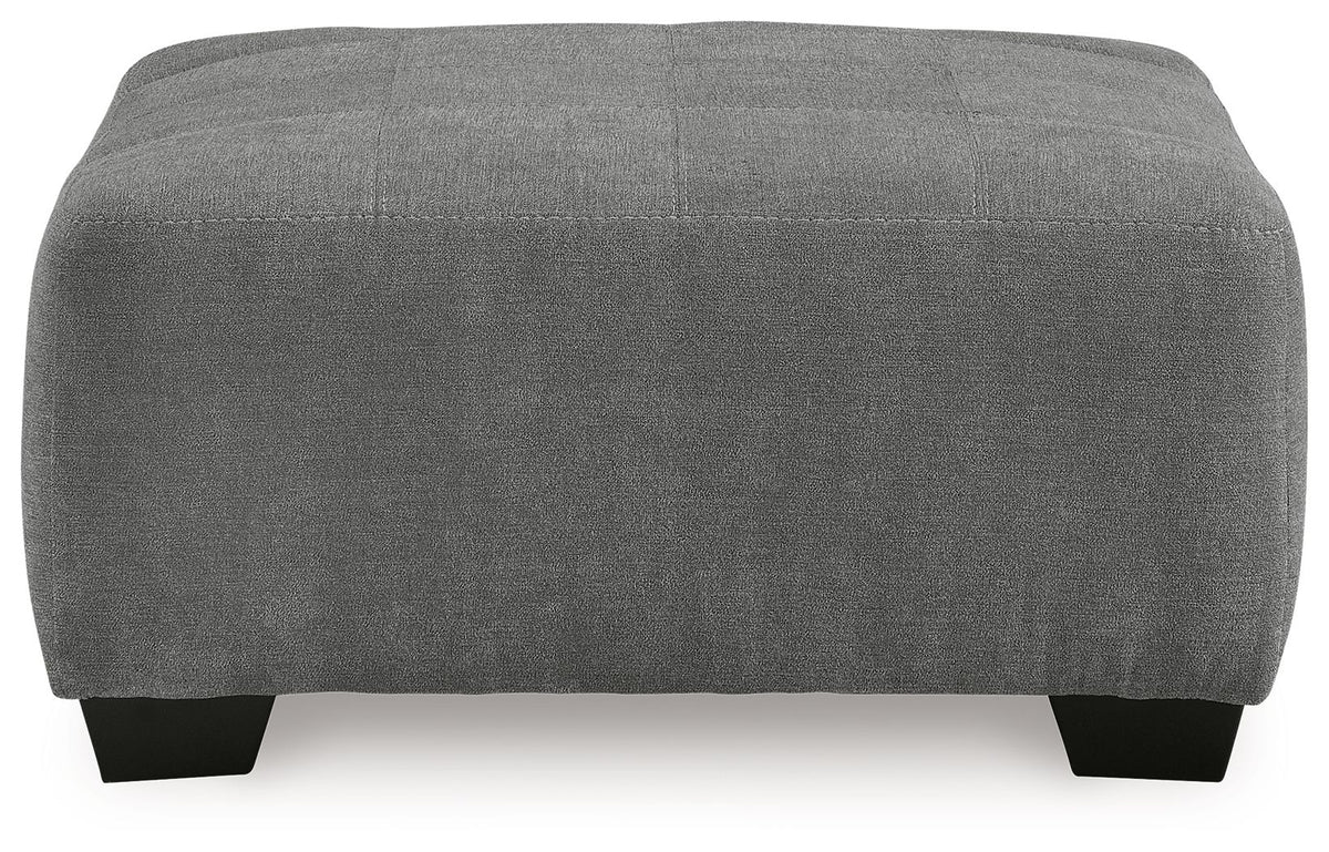 Birkdale Court - Oversized Accent Ottoman - Gray