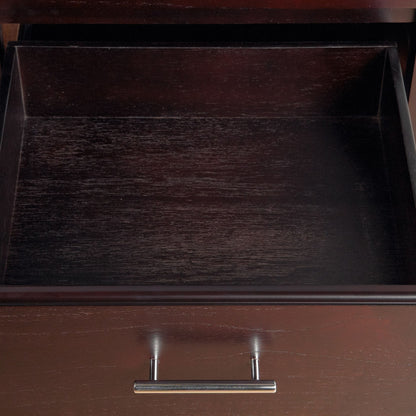 Nevis - One Drawer Nightstand - Espresso