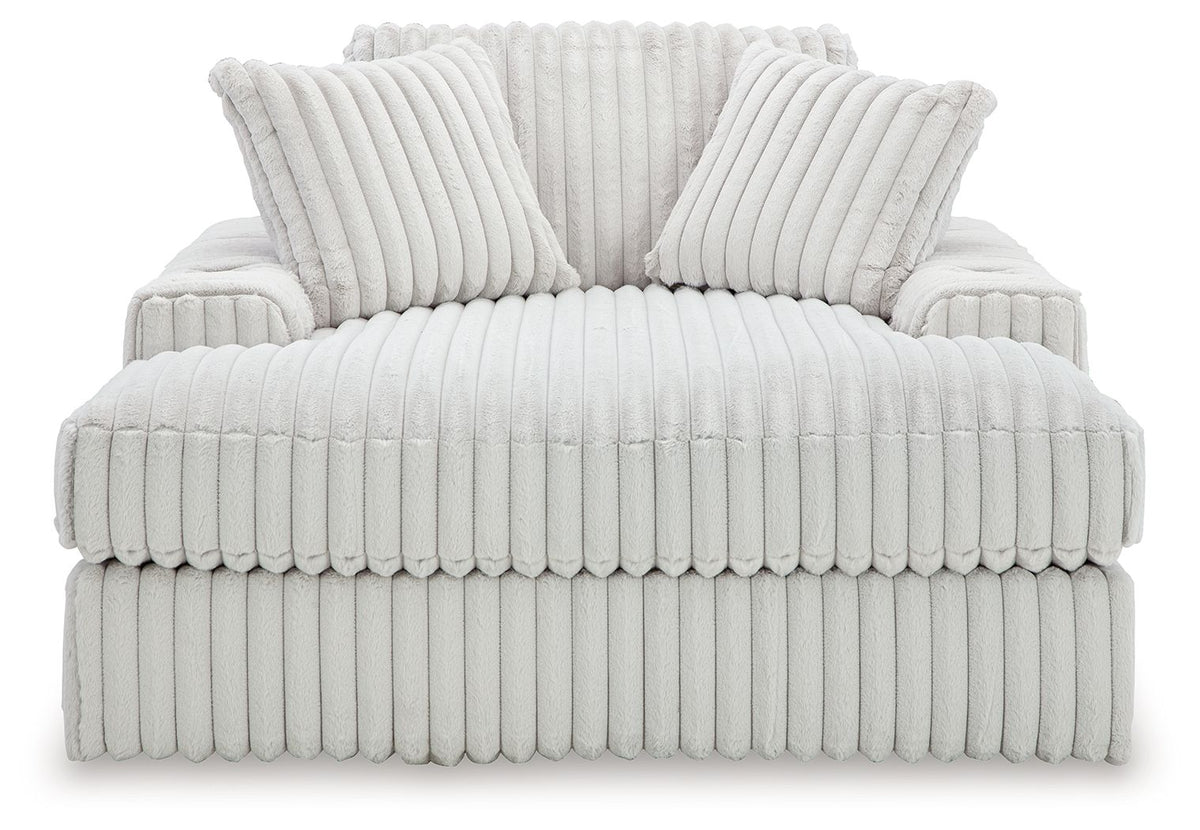 Stupendous - Oversized Chaise - Alloy