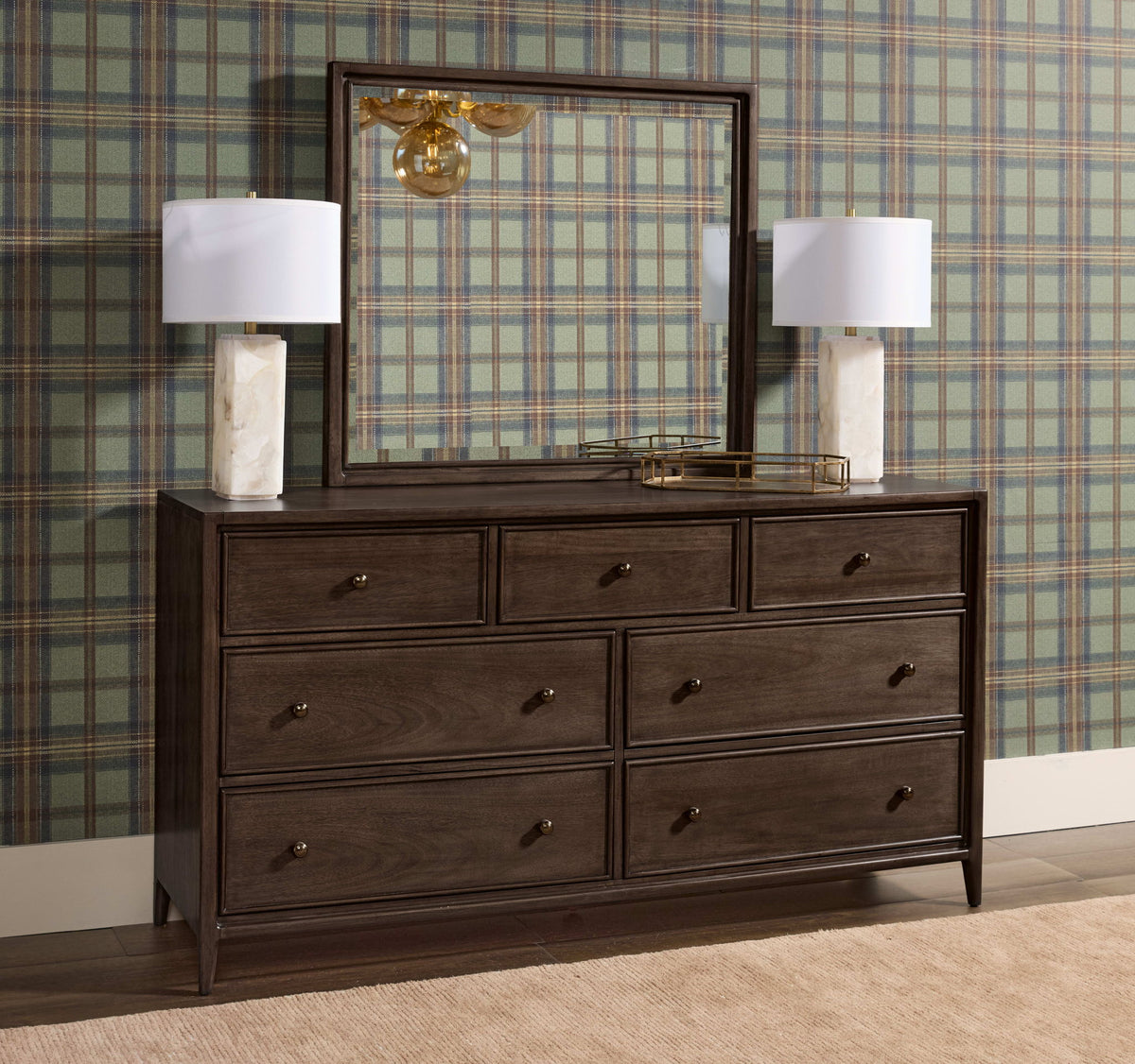 Carlisle - Dresser Mirror - Pecan Pie