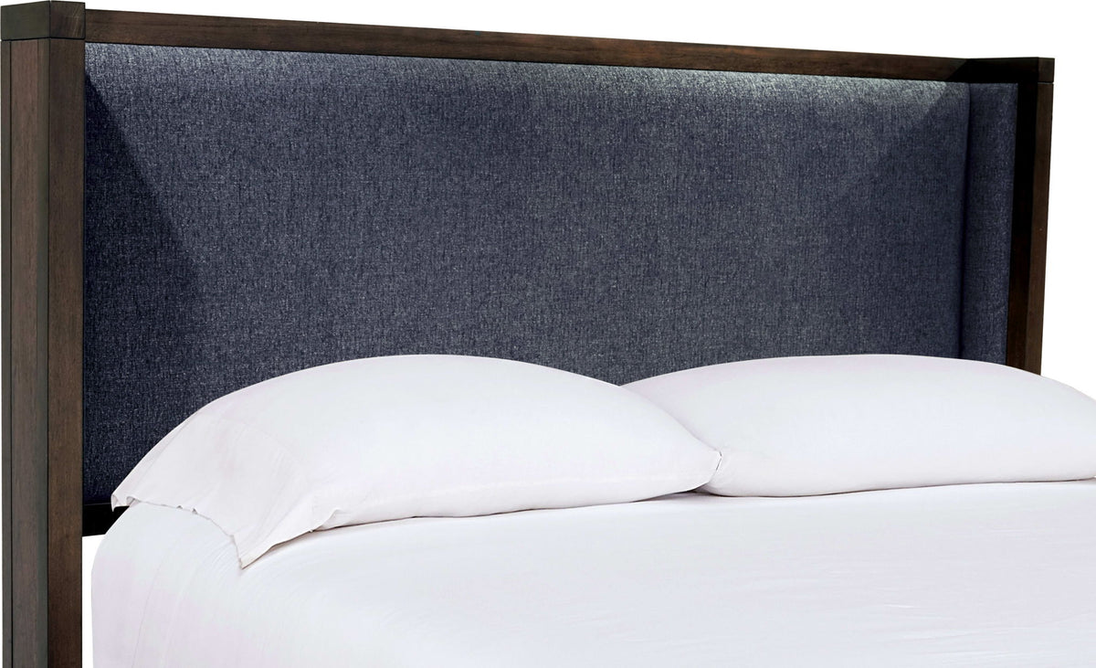 Boracay - Upholstered Wingback Storage Bed