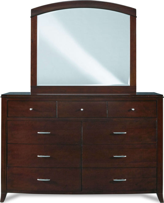 Brighton - Nine Drawer Dresser - Cinnamon (2024)