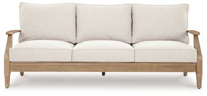 Carter Hall - Sofa With Cushion - Beige