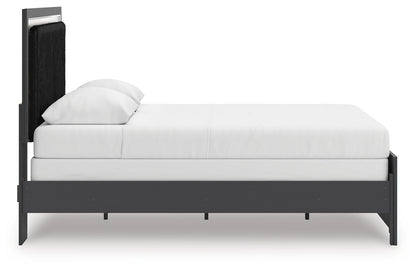Zuraleus - Upholstered Panel Bed
