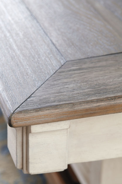Bolanburg - Rectangular Dining Room Counter Table - Beige