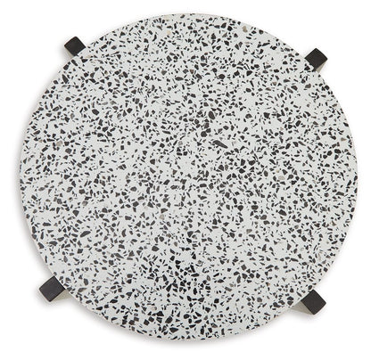 Tellrich - Accent Table - Black / White