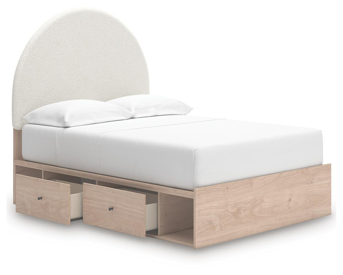 Arloster - Upholstered Panel Bed
