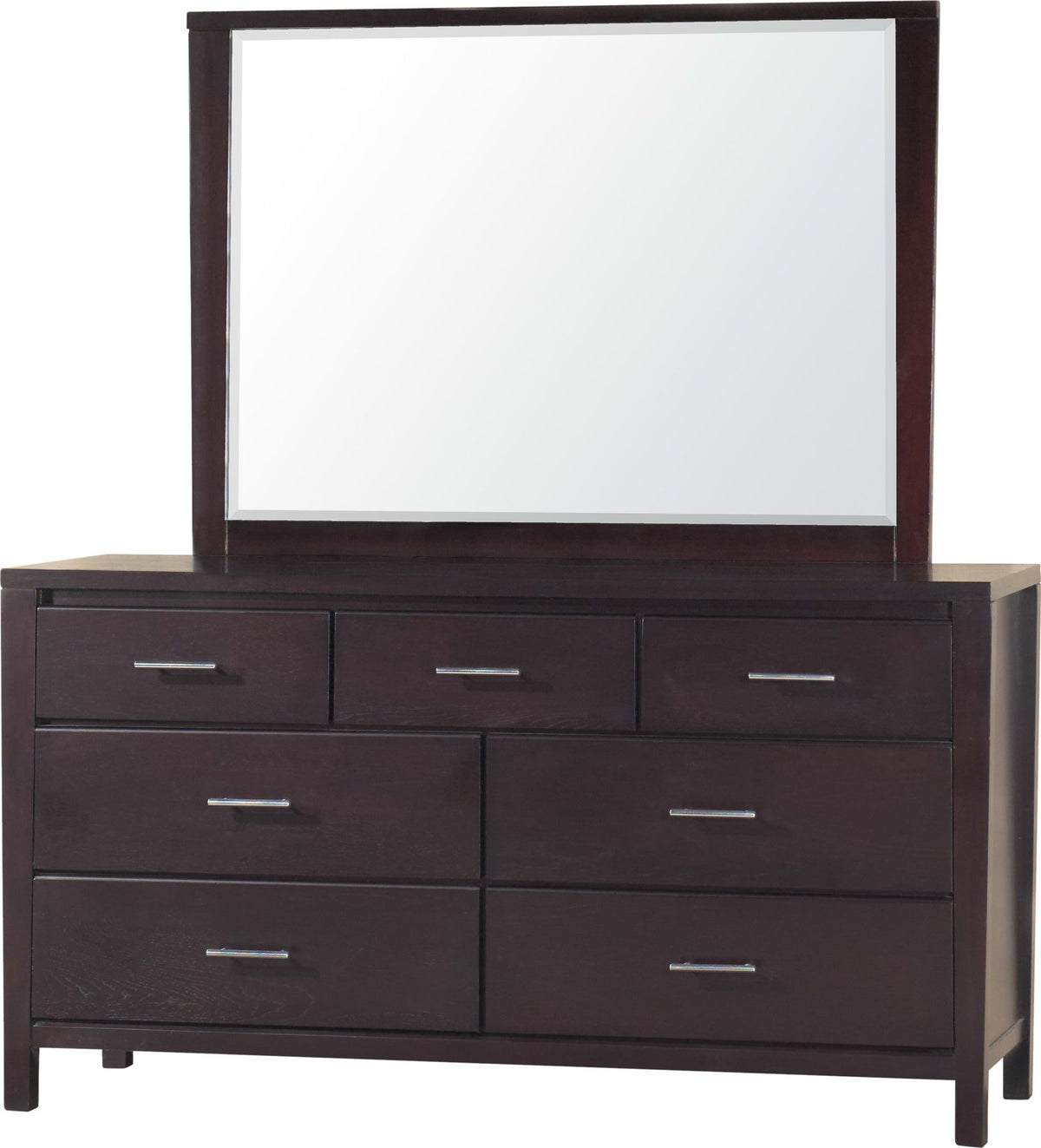 Nevis - Seven Drawer Dresser - Espresso (2024)