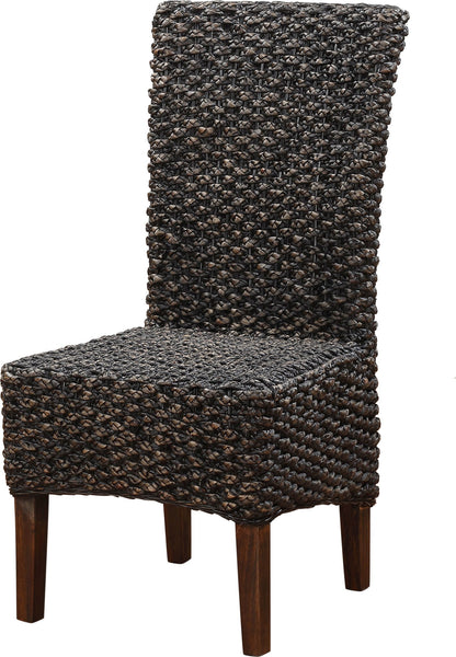 Meadow - Wicker Dining Chair (Set of 2) - Brick Brown