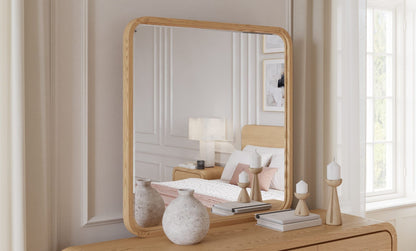 Elora - Dresser Mirror - Timber