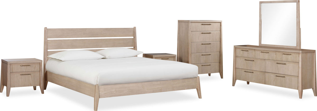 Sumire - Ash Wood Nightstand