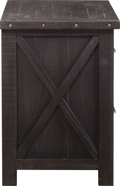 Yosemite - Solid Wood Lateral File Cabinet - Cafe