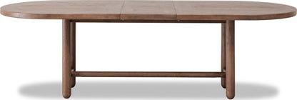 Astor - Oval Extendable Dining Table - Claystone