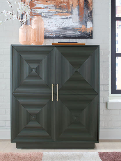 Geirwood - Accent Cabinet - Dark Green