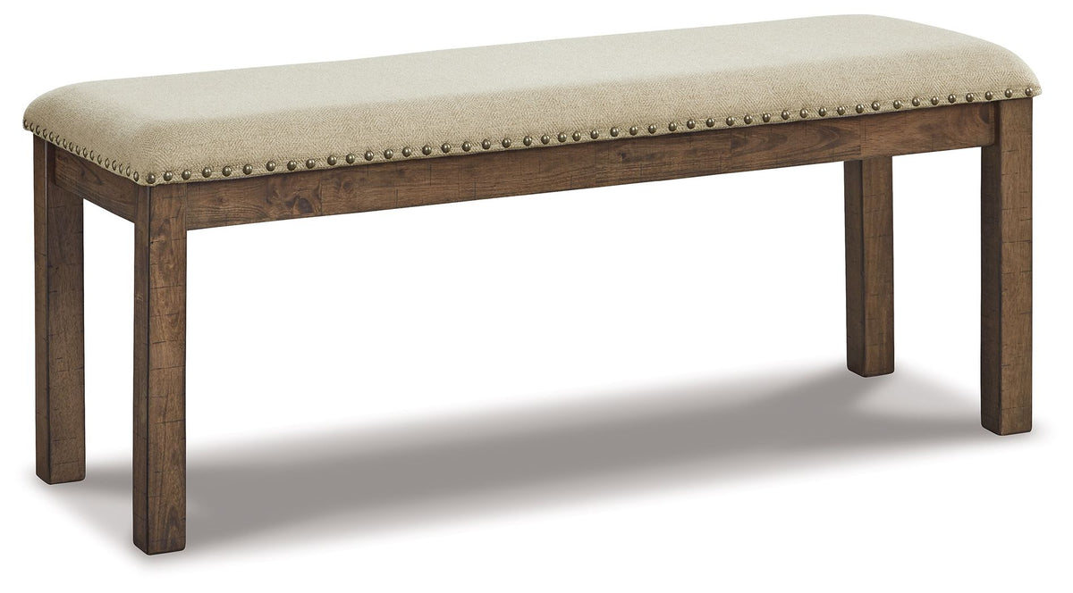 Moriville - Upholstered Bench - Beige