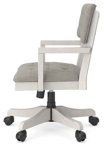 Robbinsdale - Home Office Desk Chair - Antique White