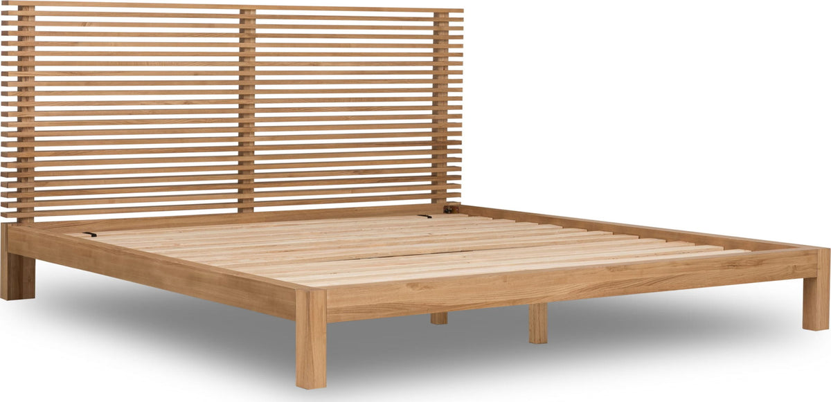 Tanner - Solid Ash Platform Bed