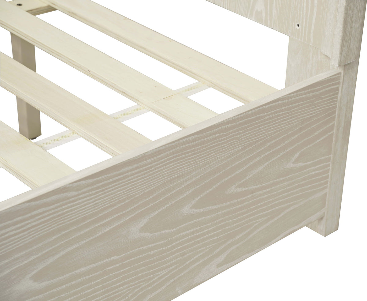 Maxime - Queen Platform Bed - Sugar