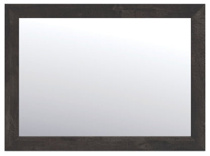 Hollivern - Bedroom Mirror - Dark Gray