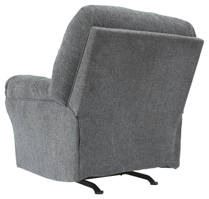 Allmaxx - Rocker Recliner - Pewter