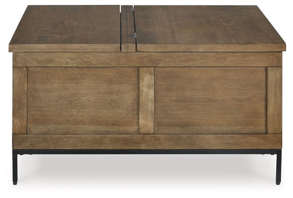 Torlanta - Lift Top Cocktail Table - Brown