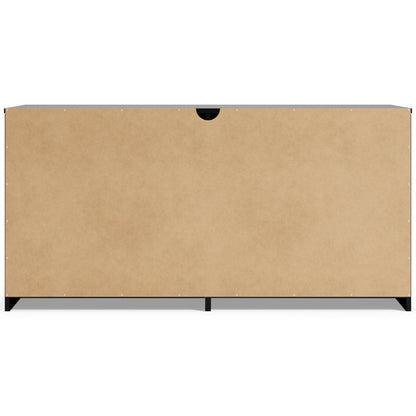 Finch - Six Drawer Dresser - Black