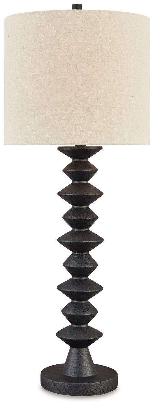Luanndon - Poly Buffet Lamp - Black