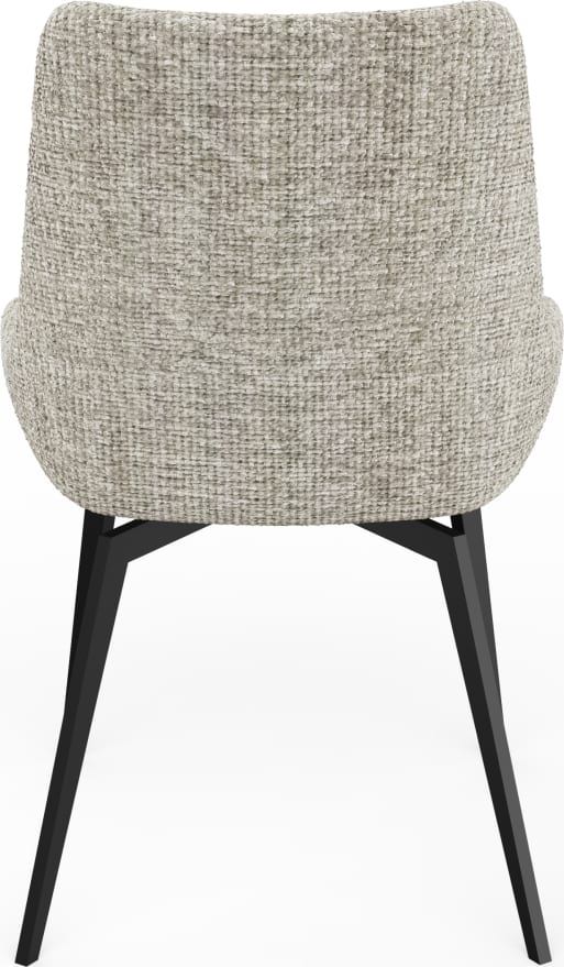 Ceo - 180 Degree Return Swivel Upholstered Dining Chair (Set of 2)