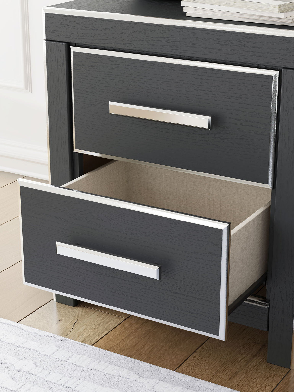Zuraleus - Two Drawer Night Stand