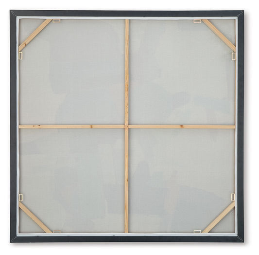 Wynburn - Wall Art - White / Blue / Green